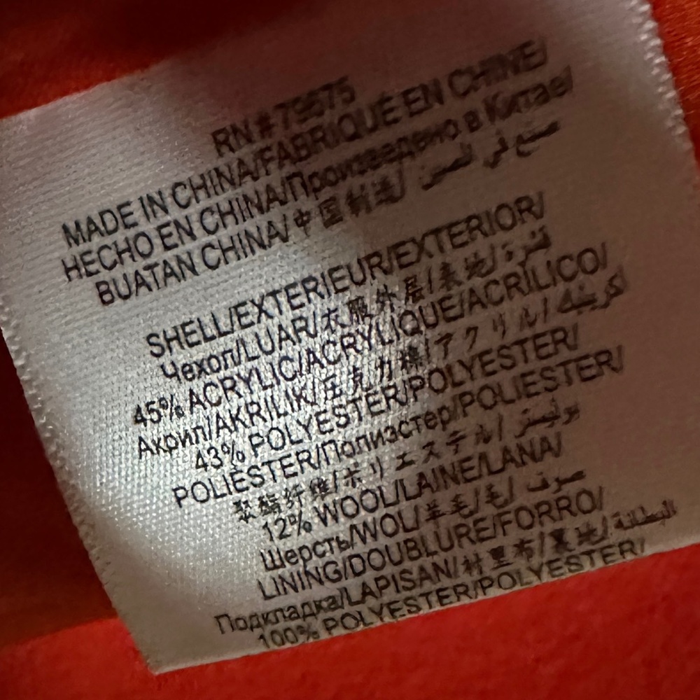 NEW BCBGeneration Bright Orange Double Breasted C… - image 5